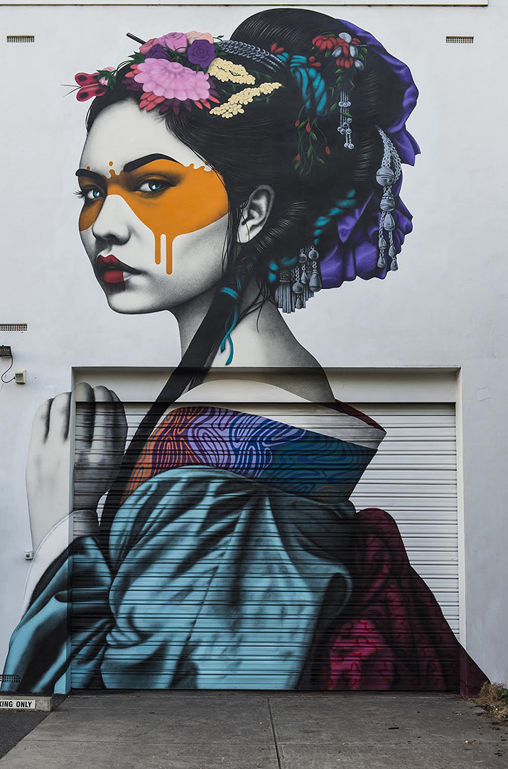 “Shinka” by Fin DAC in Adelaide, Australia - Contemporary street art