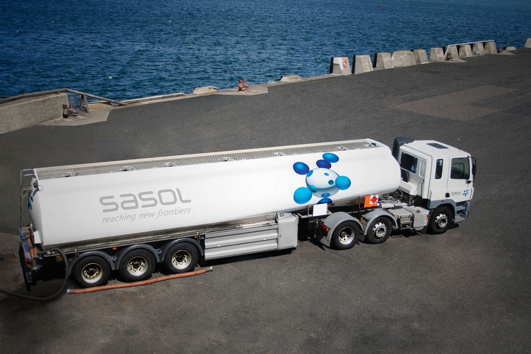 Sasol has a large fleet of all types of vehicles. Guidelines were produced for all shapes and sizes.