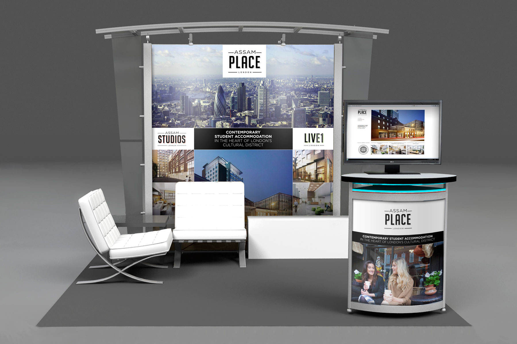 The brand exhibits at a number of shows around the world and we have produced a number of supporting materials.