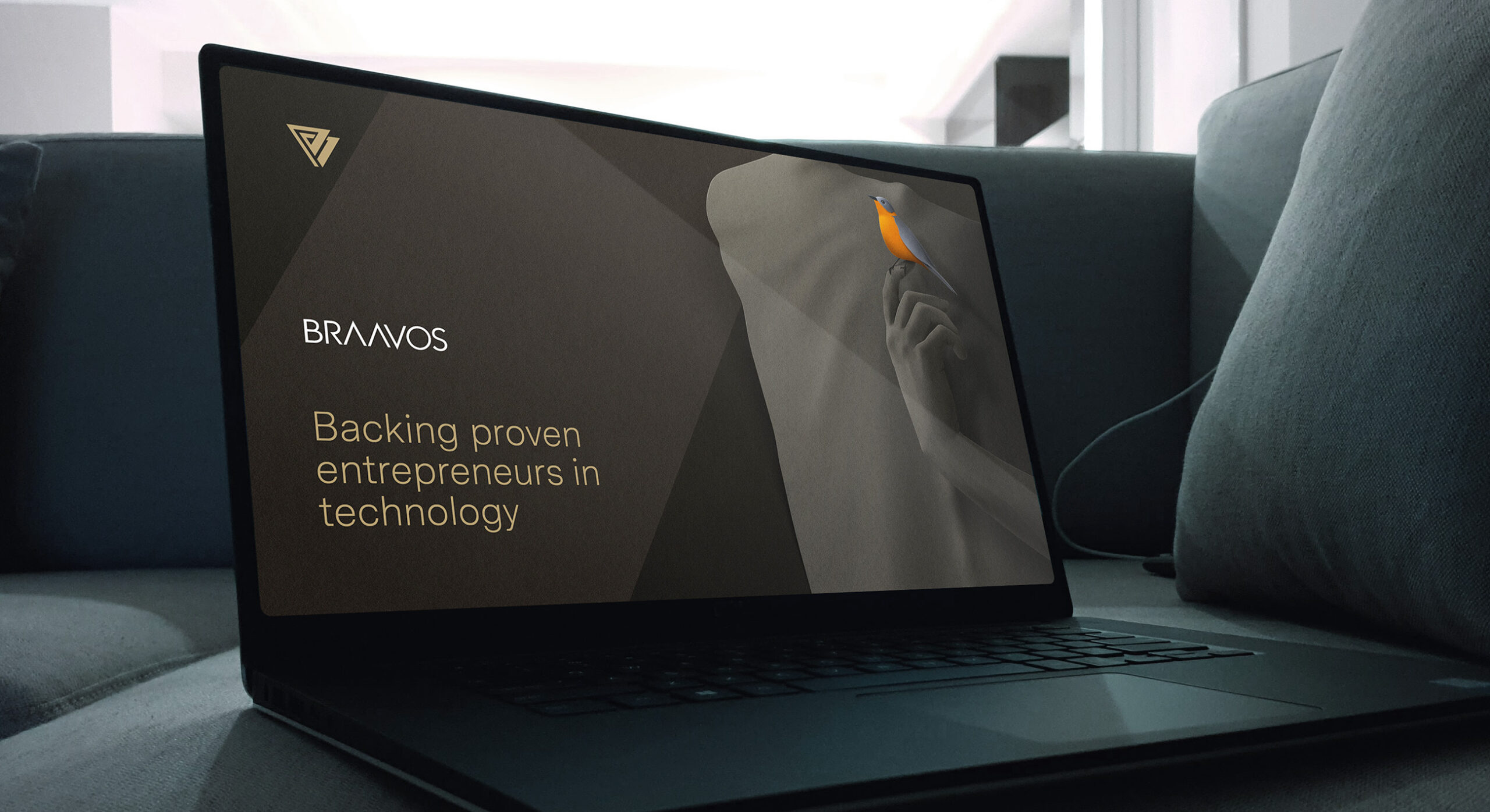 Along with print communications, Braavos relies on a variety of digital communications assets. The PPT template uses the moody look and feel to create a premium aesthetic.