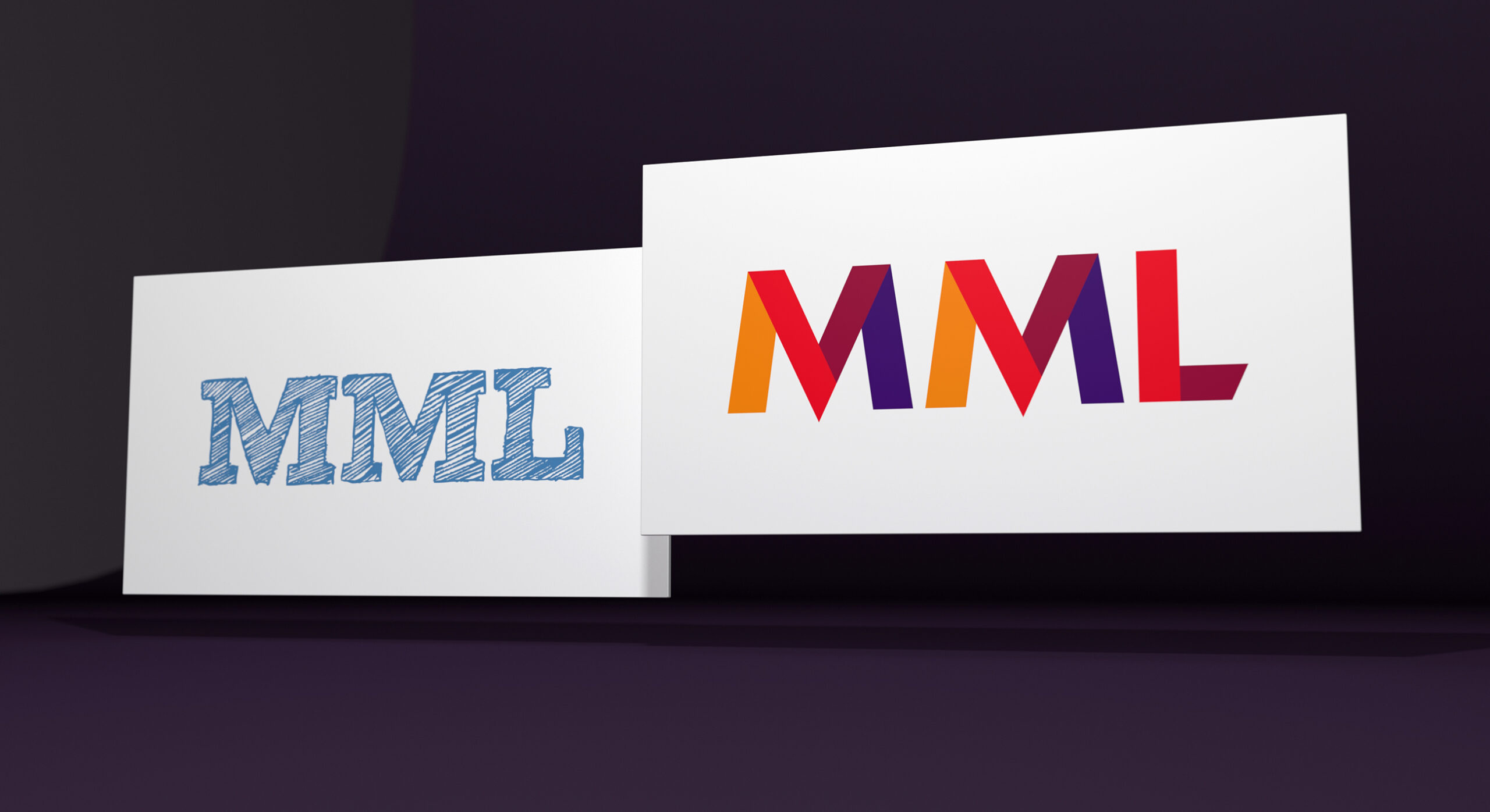 The MML business had evolved so much since the previous brand development. We created a more mature and slick position, yet sought to embody it with a bright tone.