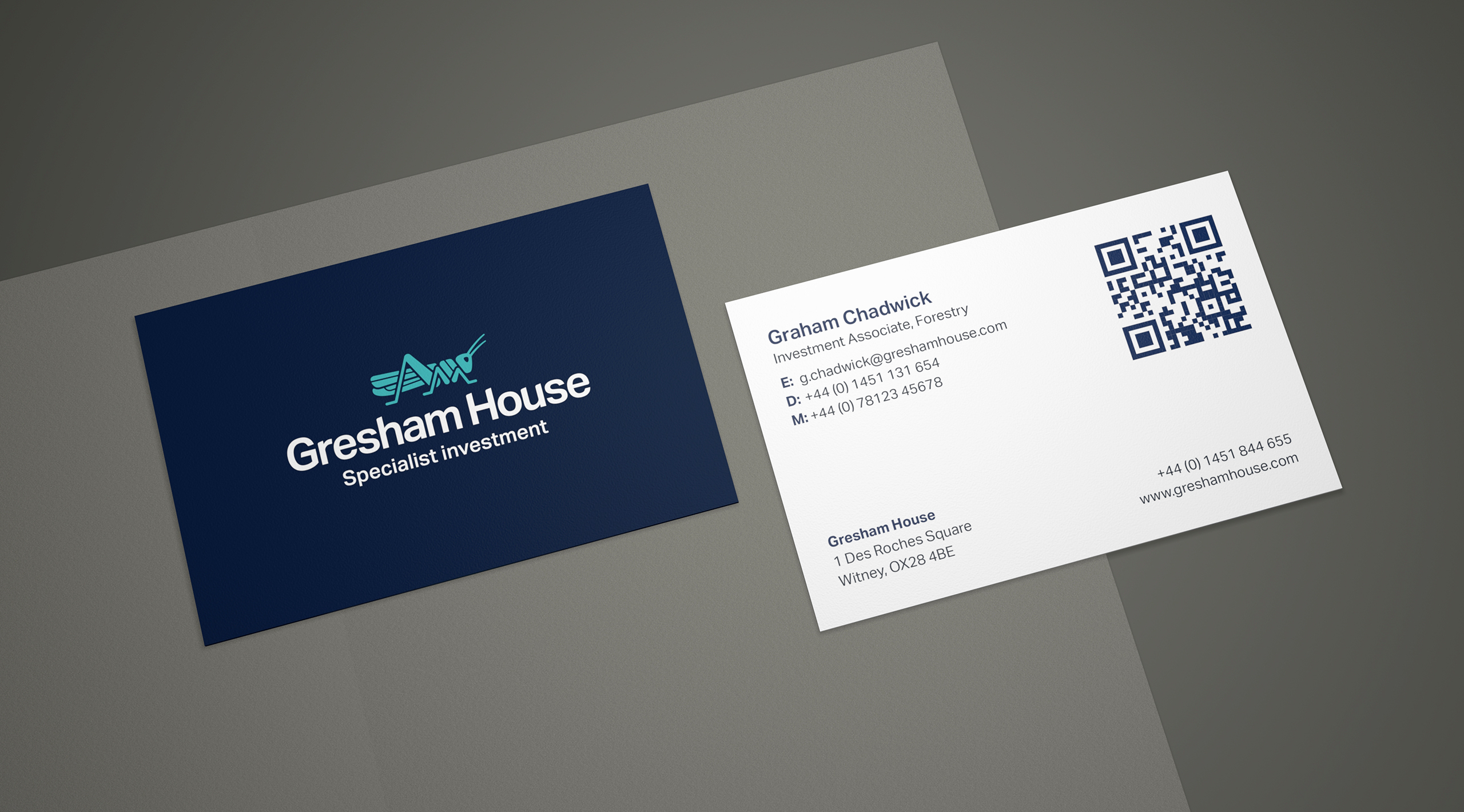 We provided guidelines for stationery, communications and literature.