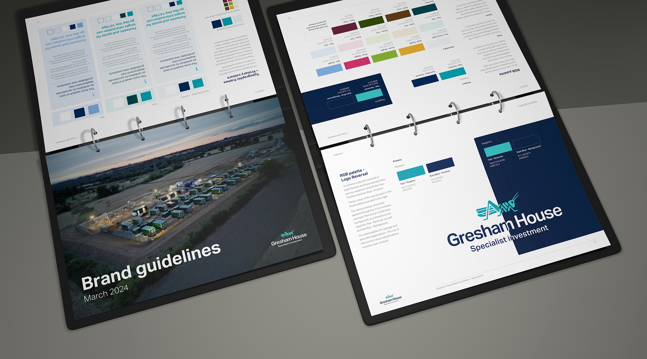 The brand is supported by a comprehensive interactive brand tool kit. This assists in the consistency of brand roll out.