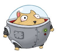Kooloo the space hamster
